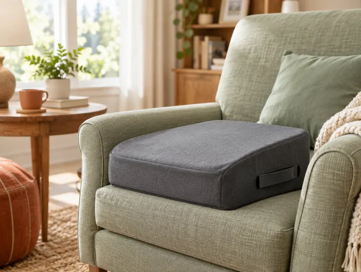 Coussin releveur pour fauteuil — photo d'illustration