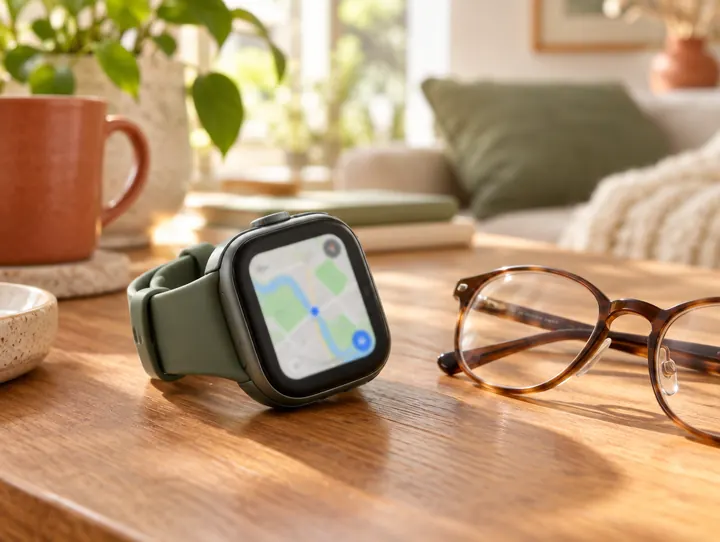 Montre GPS pour senior — photo d'illustration